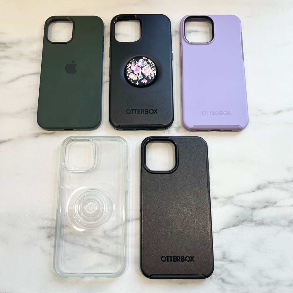 Apple iPhone 12 Pro Cases - Midnight Green, Black, Lavender, Clear